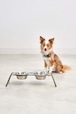 MiaCara Cena - Dog Feeder with Stainless Steel Bowls Lサイズ