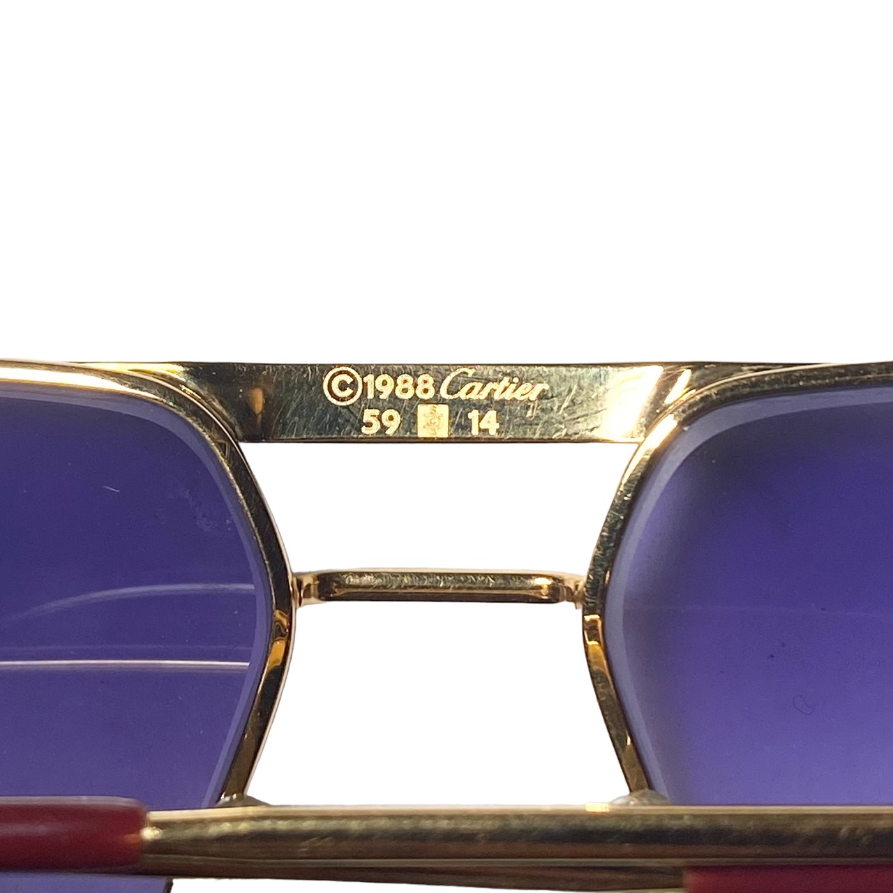 vintage 1988’s CARTIER “Trinity” sunglasses