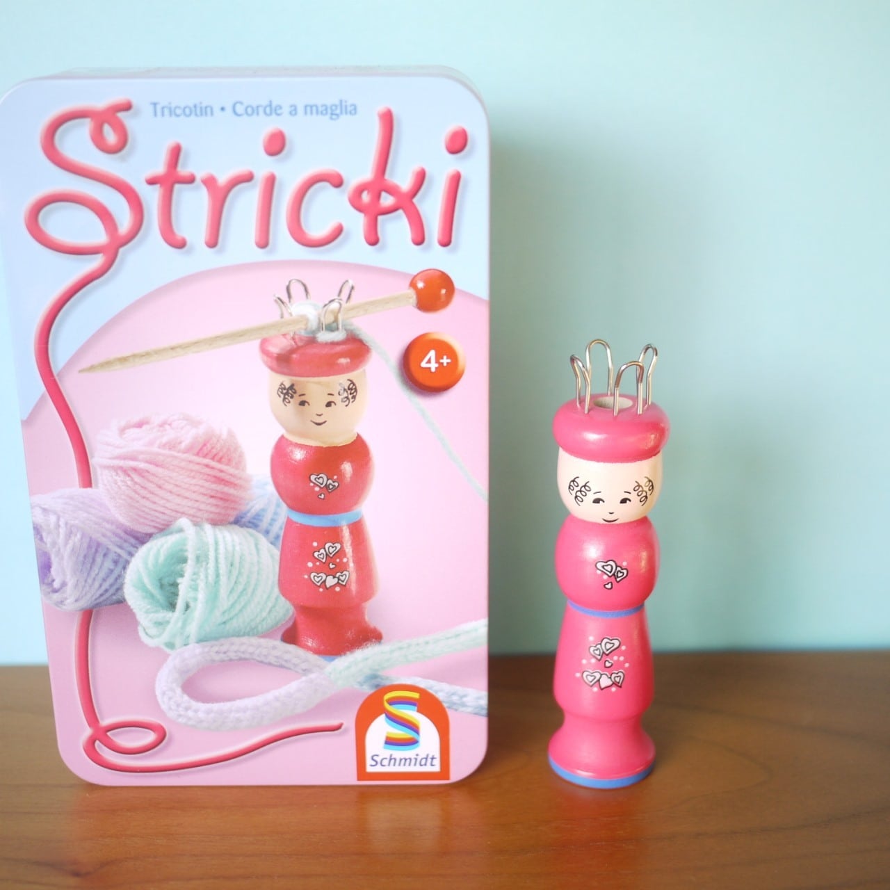 リリヤン Knitting Doll 缶入り Schmidt