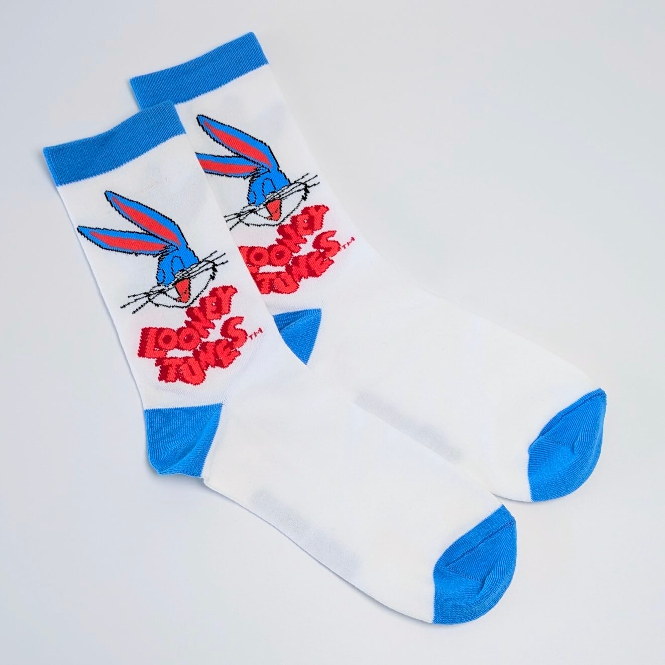 ♧【 crew socks / クルーソックス 】Looney Tunes ( ルーニー・テューンズ )  / バッグス・バニー / 靴下 / レディースソックス〚アメリカン雑貨 アメトイ〛