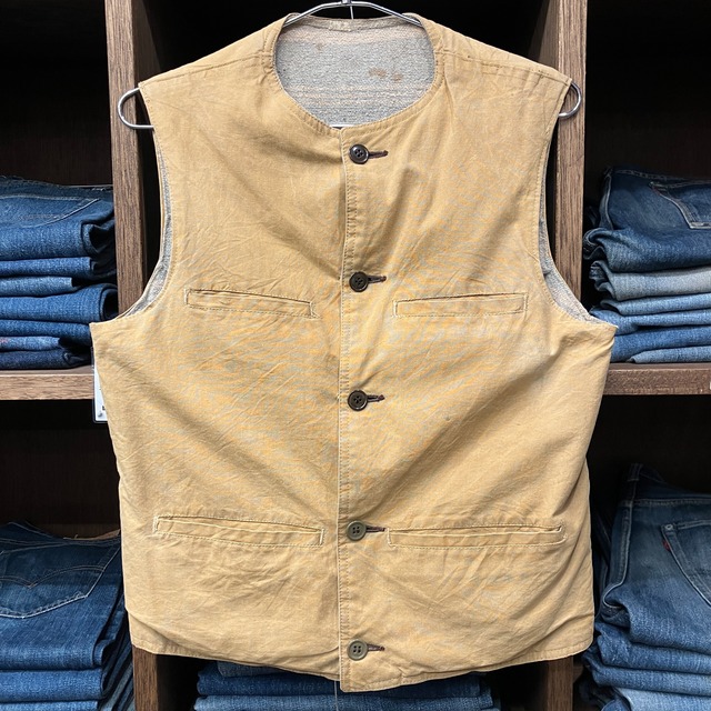 1940s~50s DUCK BLANKET LINER VEST