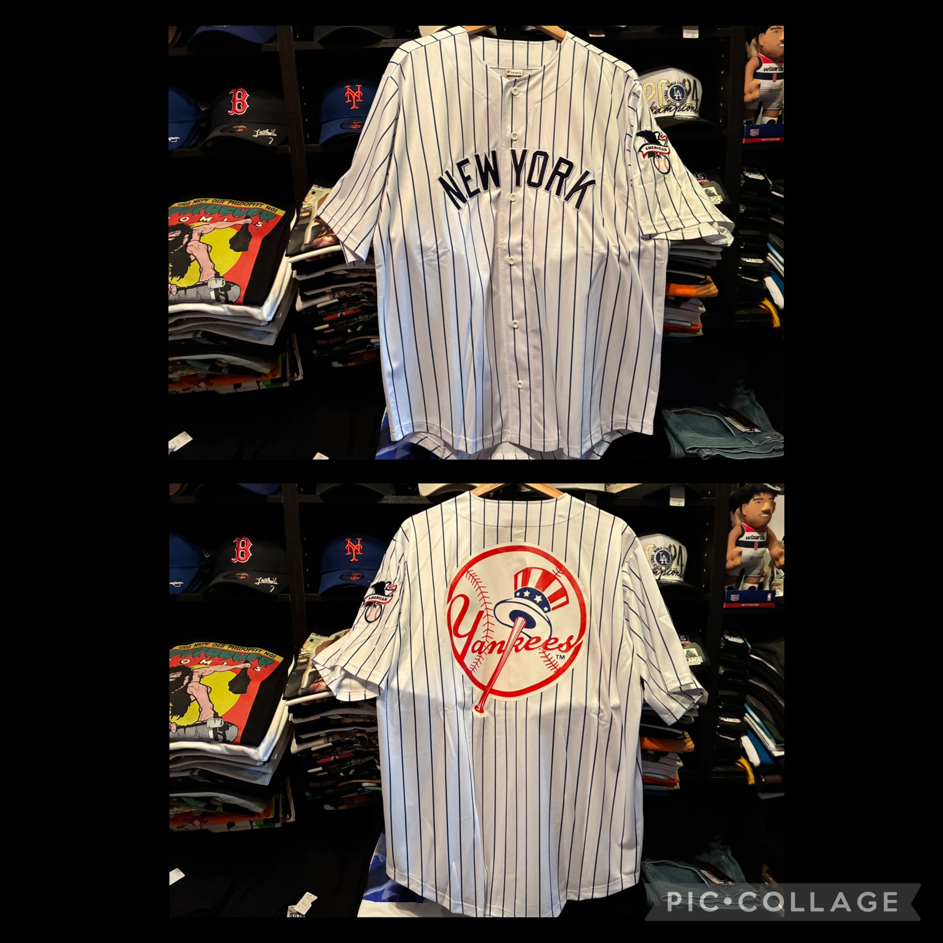 FANATICS (ファナティクス) “MLB 裏メッシュVネックナイロンプル