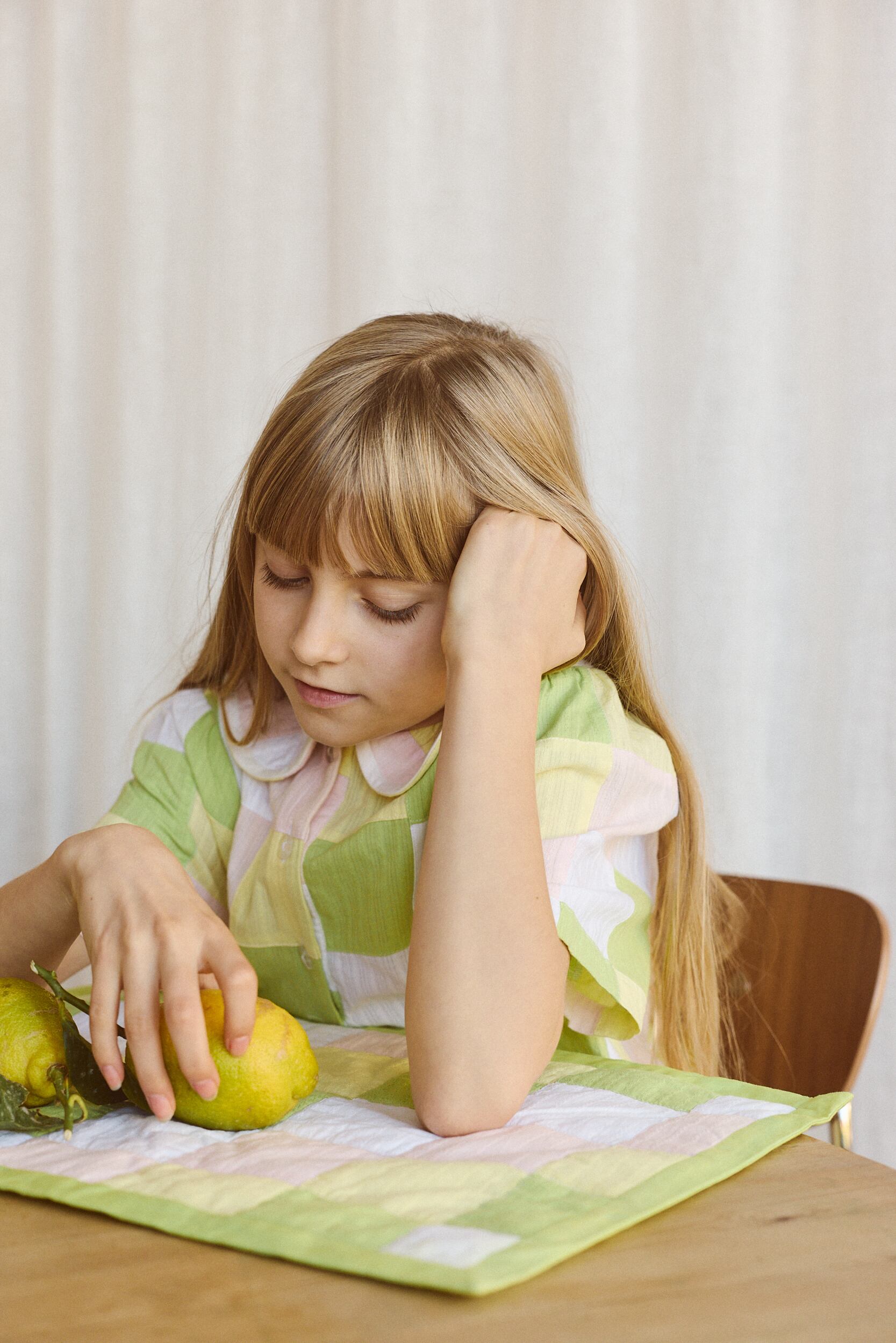 PASTEL PATCHWORK DRESS / FISH&KIDS | MicoDonum