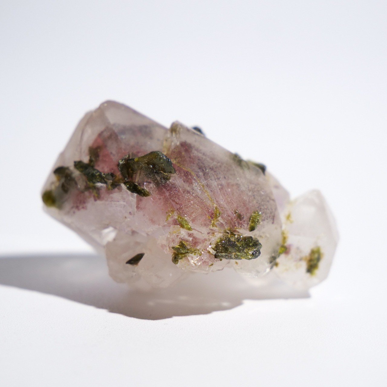 エピドート クォーツ / 原石 標本【mini】