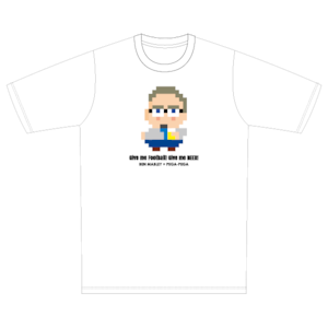 Ben Mabley × PEGA-PEGA  T-shirts white