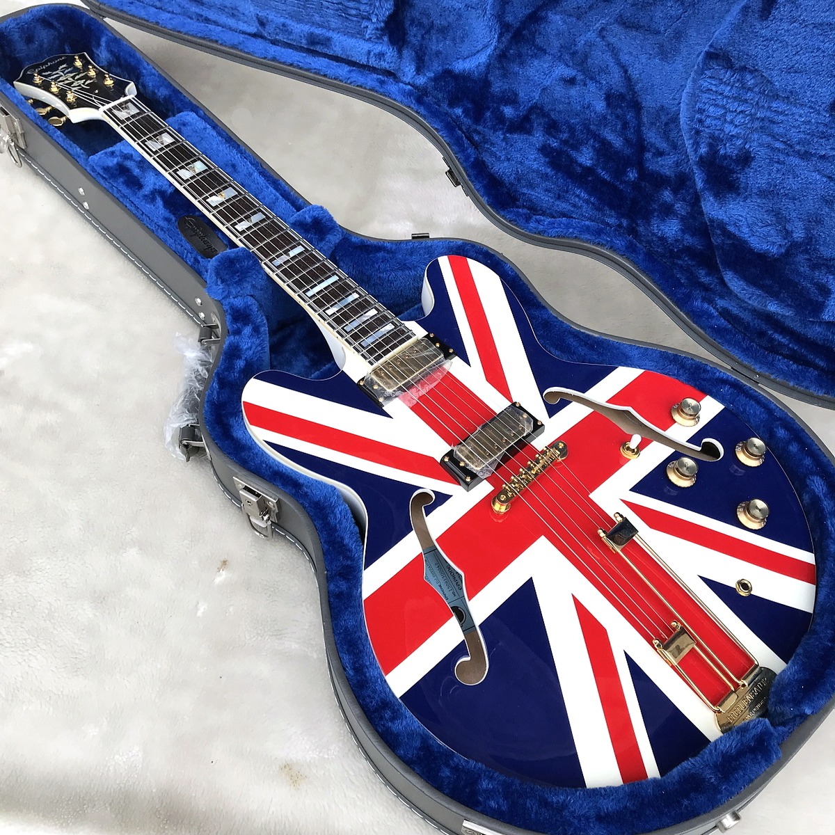 Epiphone Limited Edition “Union Jack” Sheraton Outfit 通常特価  