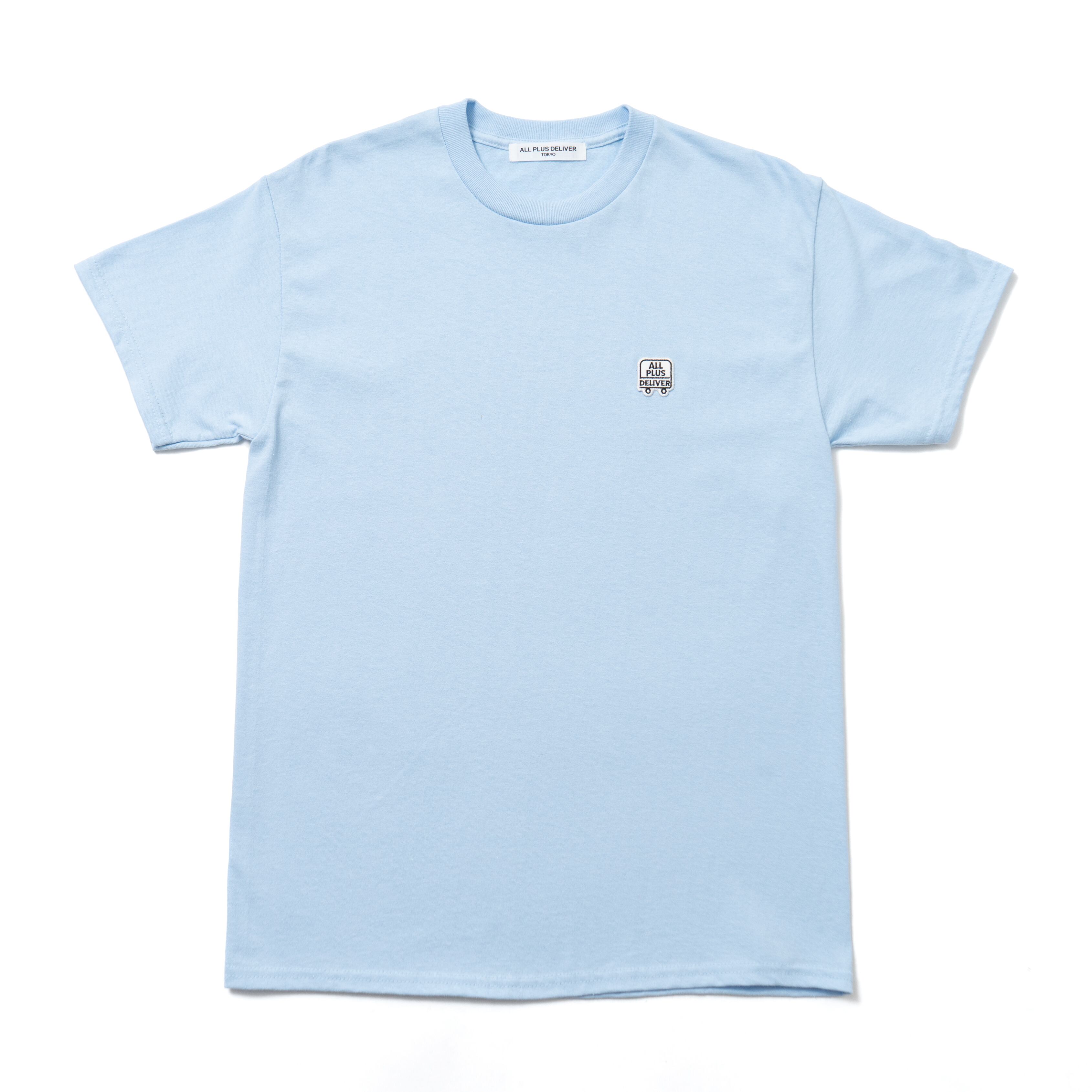 ALPSDR LOGO PATCH SS TEE / LIGHT BLUE