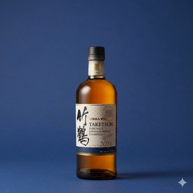 【完売しました】〈ニッカウィスキー〉竹鶴 ピュアモルト エッセンシャルズ2026 (700ml)