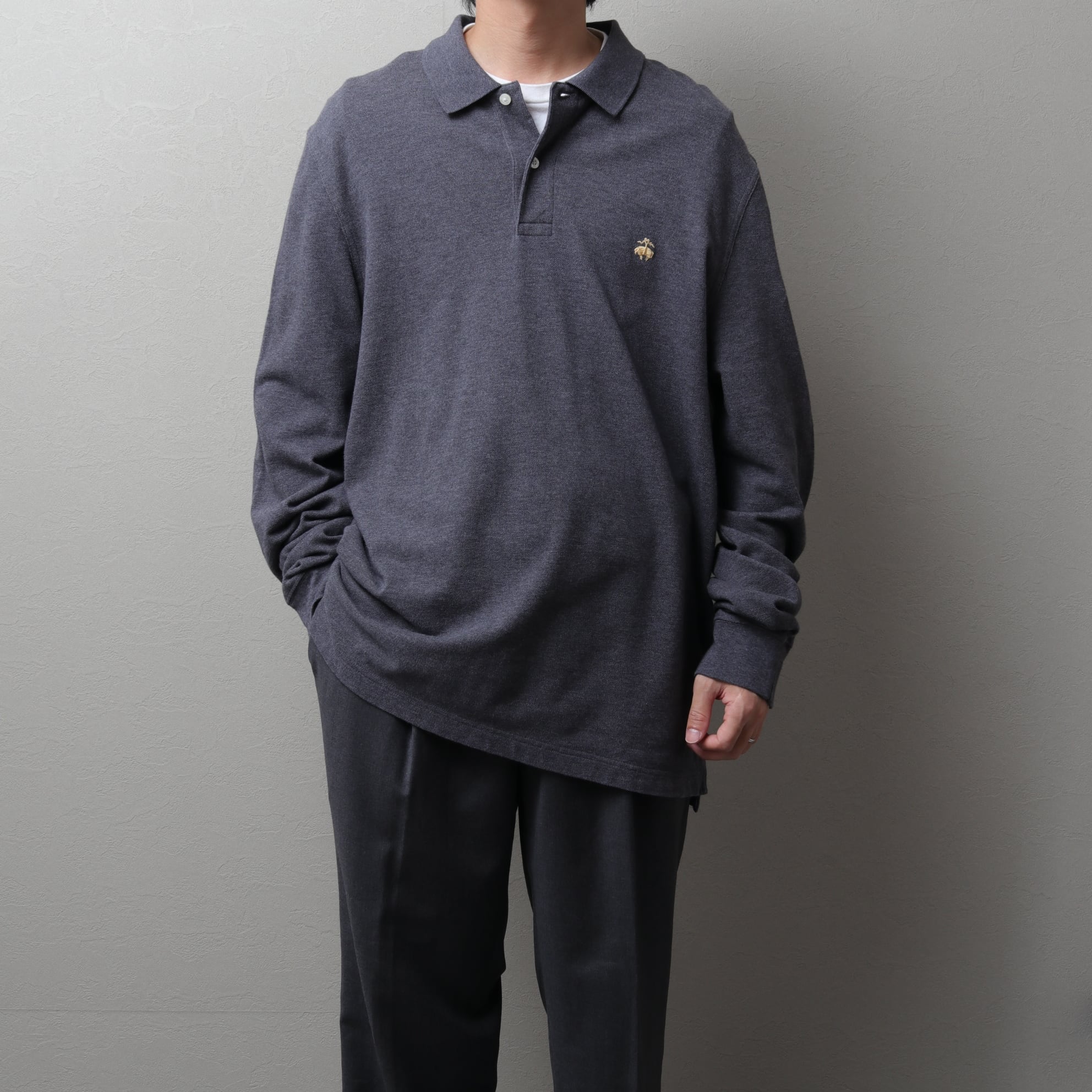 1990's~ LACOSTE L/S Polo-Shirt 