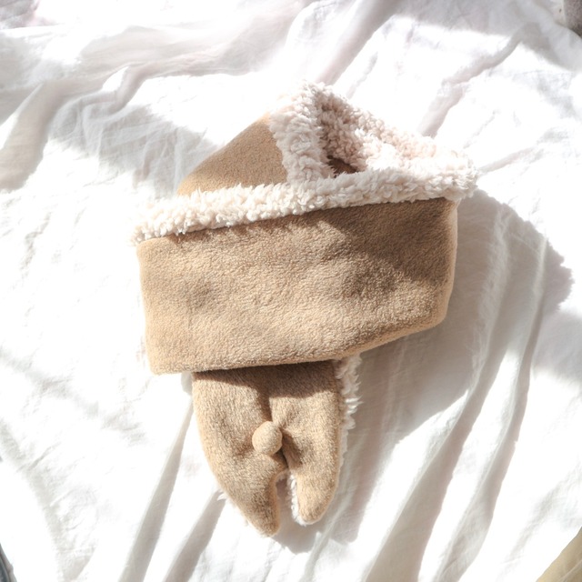 【完売】ツミキノワグマさんの おとなさまマフラー