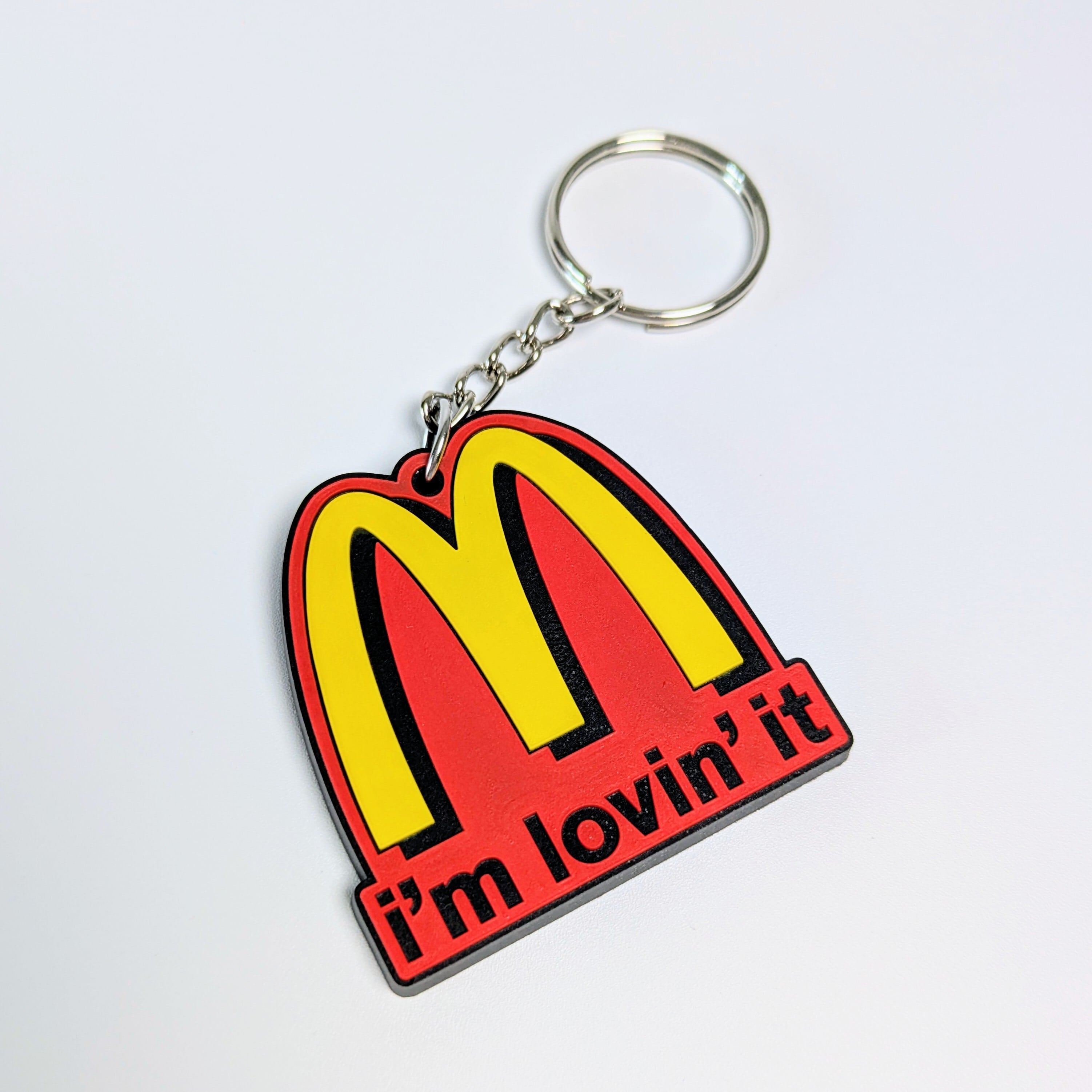 W&LT ロゴチェア　パクパク君　ハガキ ロゴキーホルダー マクドナルド灰皿 送料無料！ ☆ラバーキーホルダー☆ 【i'm lovi'n it マクドナルド