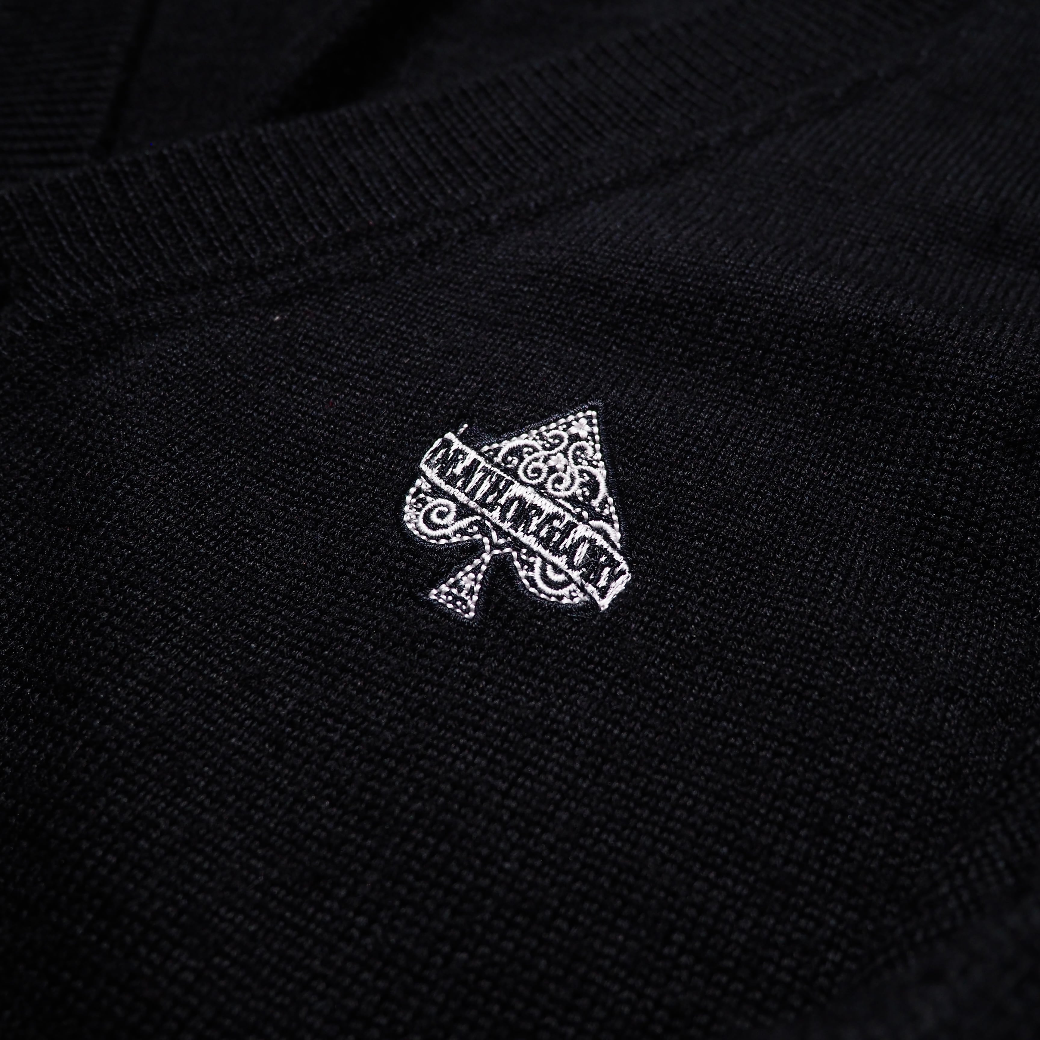 " PPFM - Death or Glory " Nordic pattern Custom knit cardigan