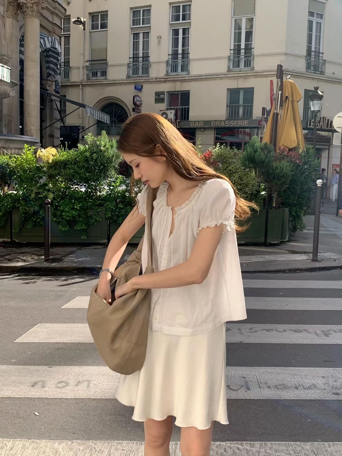 (予約) ounce / Garden Race blouse