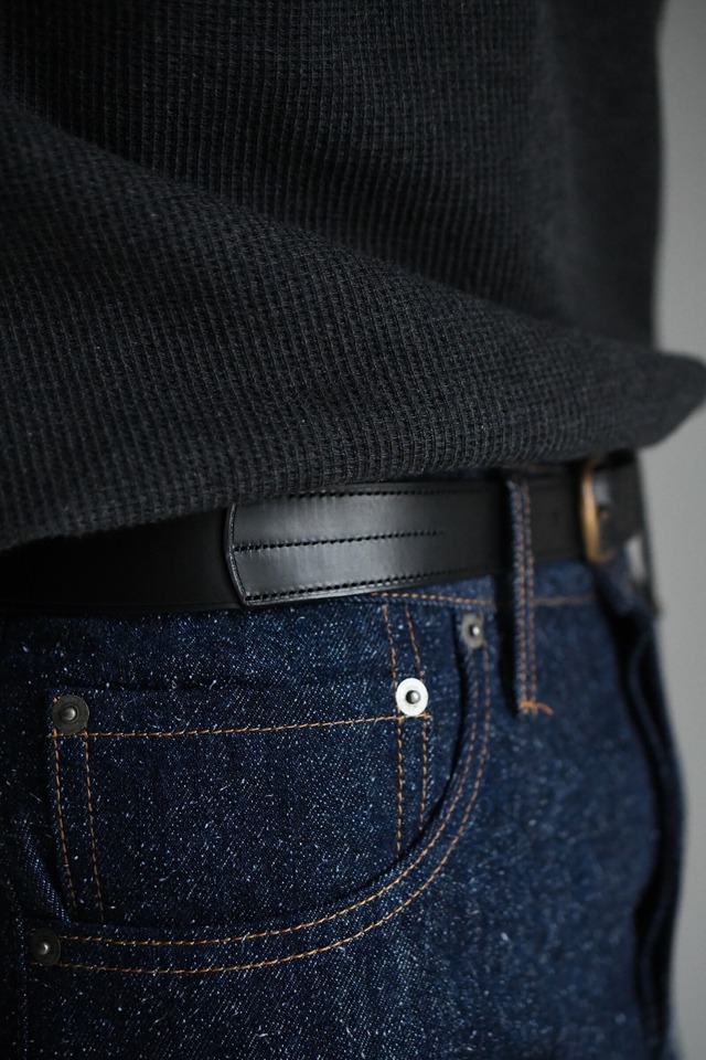 Jodhpurs Belt - Buttero Calf × Black