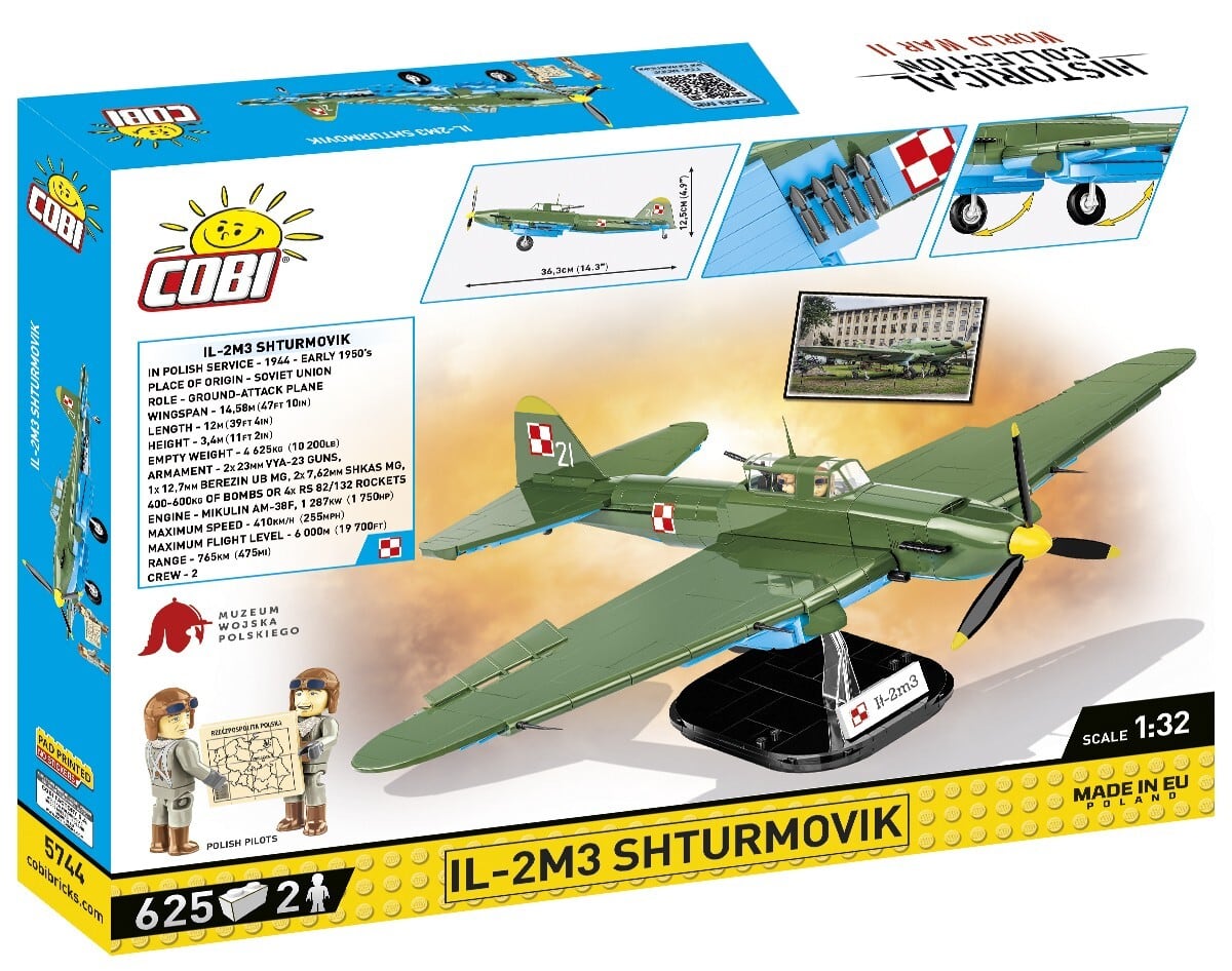 COBI #5744 イリユーシン IL-2M3 | ミリタリーブロック公式オンライン