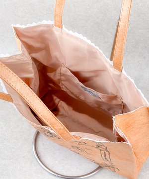 F251065-21_FANTASTIC BEASTS×Flapper コワルスキーベーカリー ショッパー風トート2