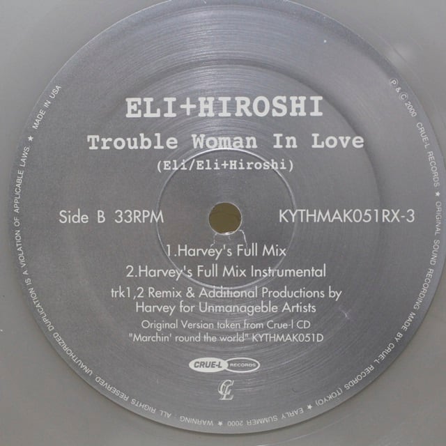 Eli + Hiroshi / Trouble Woman In Love [KYTHMAK051RX-3] - 画像4