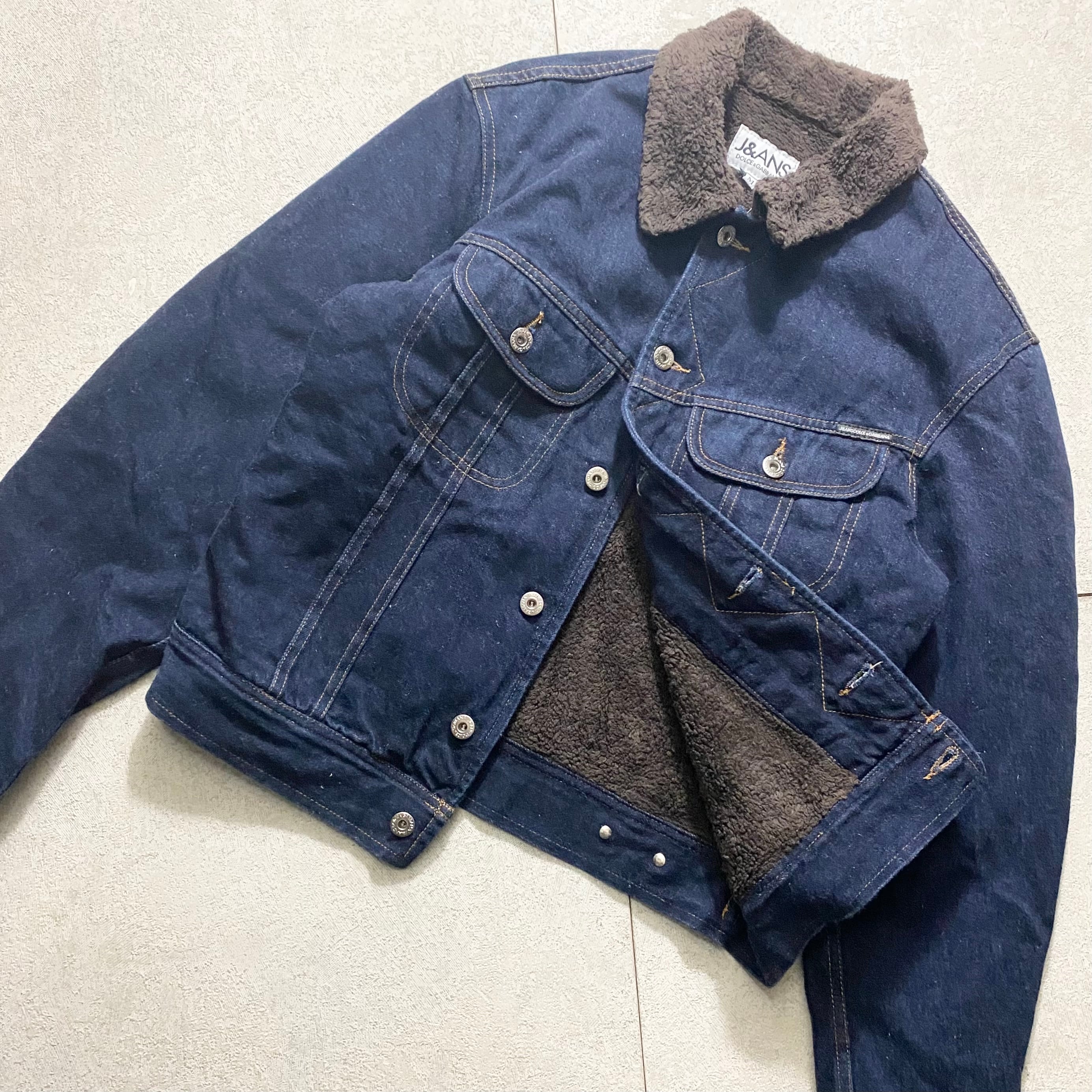 J&ANS DOLCE&GABBANA denim boa jacket | NOIR ONLINE
