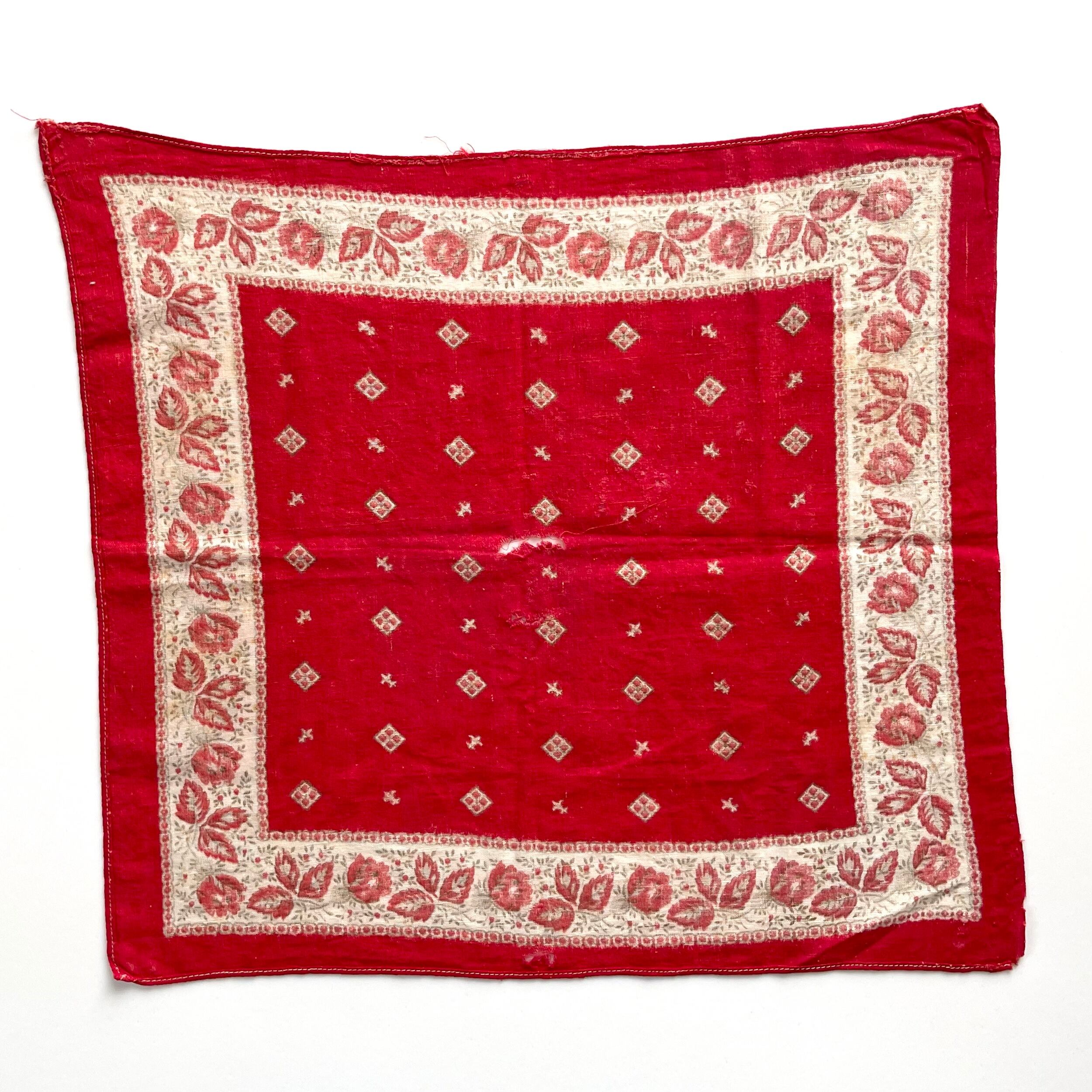 Special】Early1900s ターキーレッド ヴィンテージ バンダナ | Pay ID