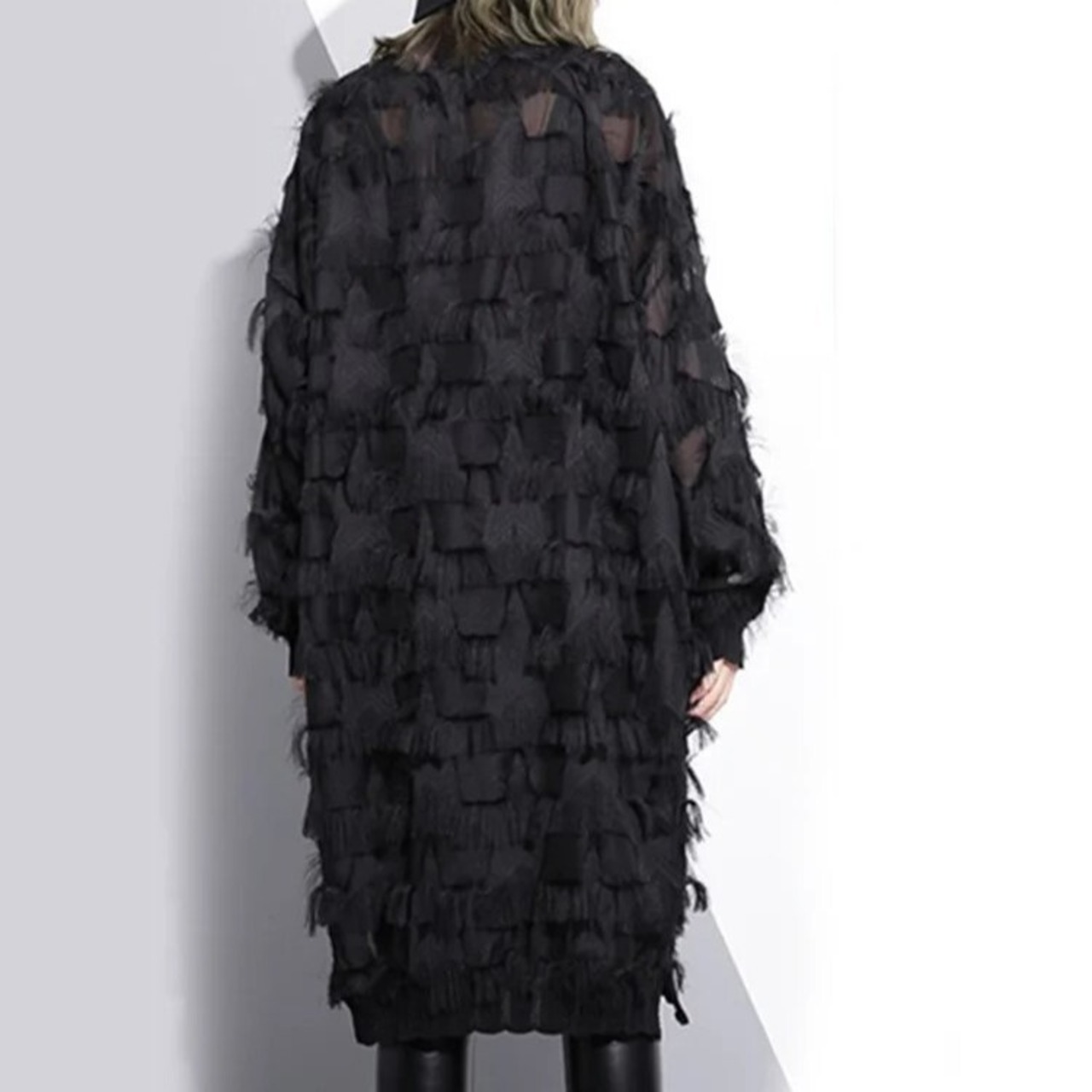 Black Tassel Dress / ブラック タッセル ドレス ワンピース