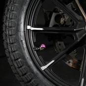 VINTAGE HELL'MET VALVE CAP /LamePurple