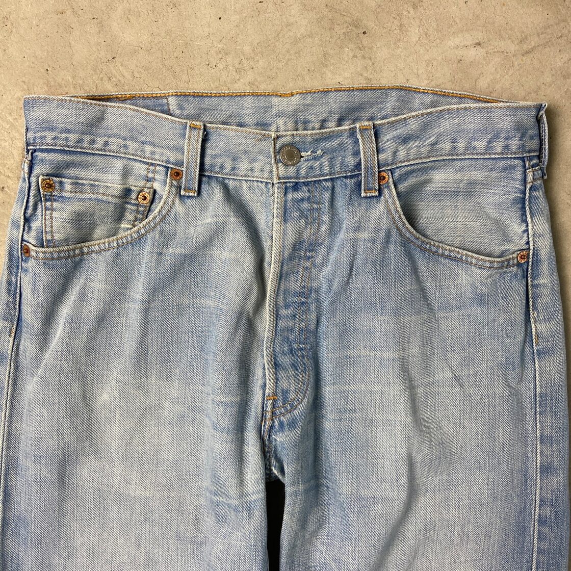 リーバイス501 Levis W33 ブルーデニム 青 00s 古着 15793 1993年 USA 