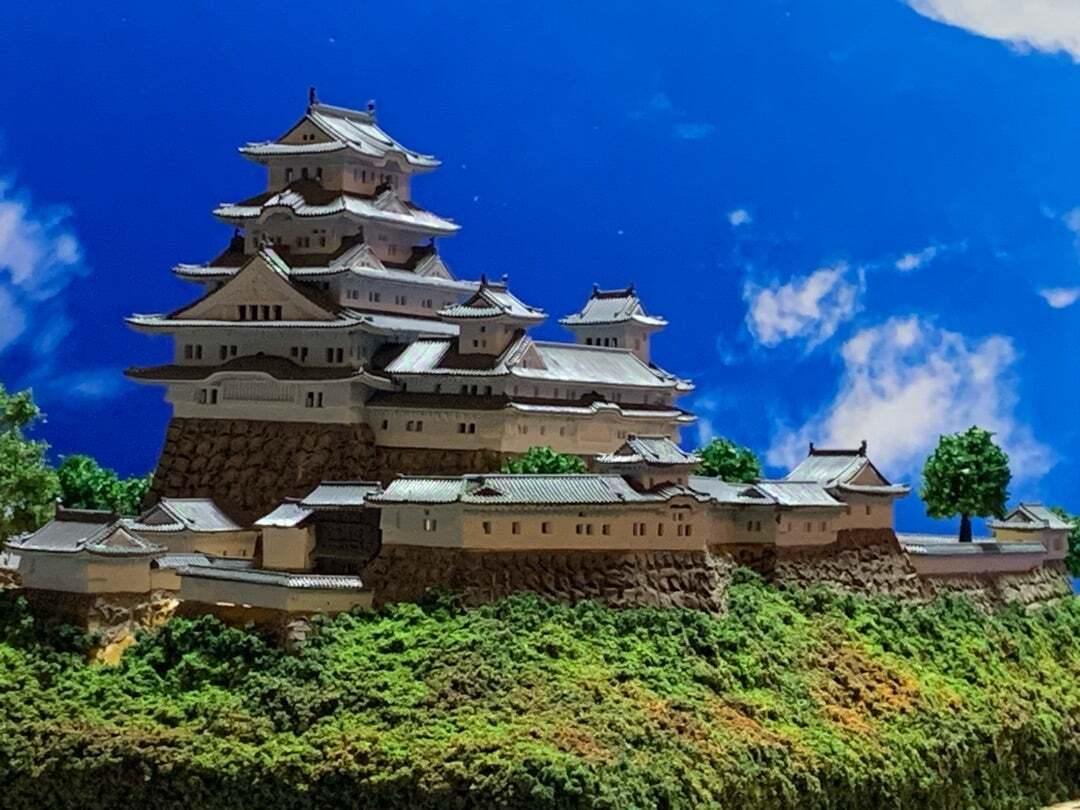 ☆完成品 鹿苑寺 金閣寺 ケース付き ミニ18サイズ 日本の寺 世界遺産