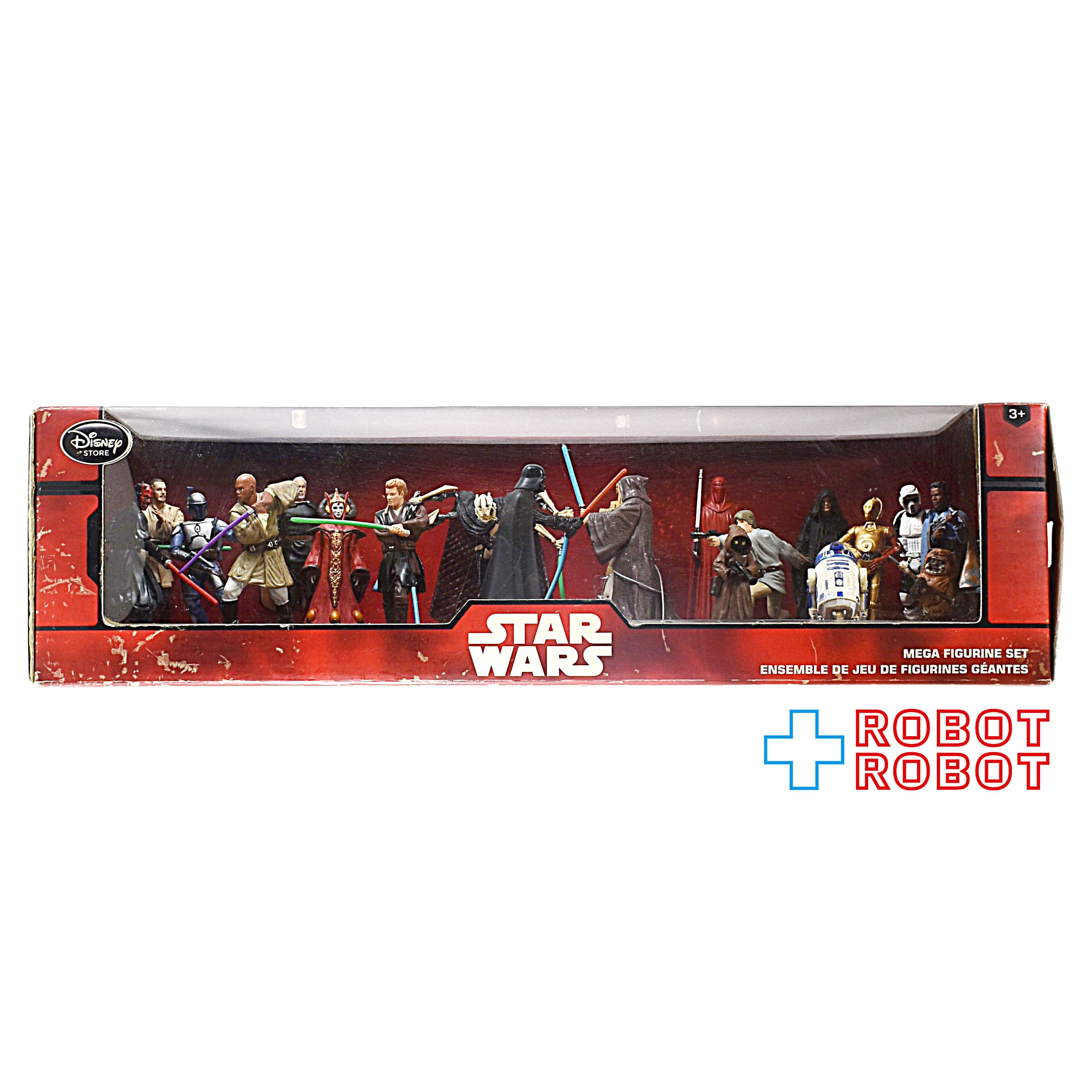 ディズニーストア スター・ウォーズ メガフィギュアリンセット 未開封 