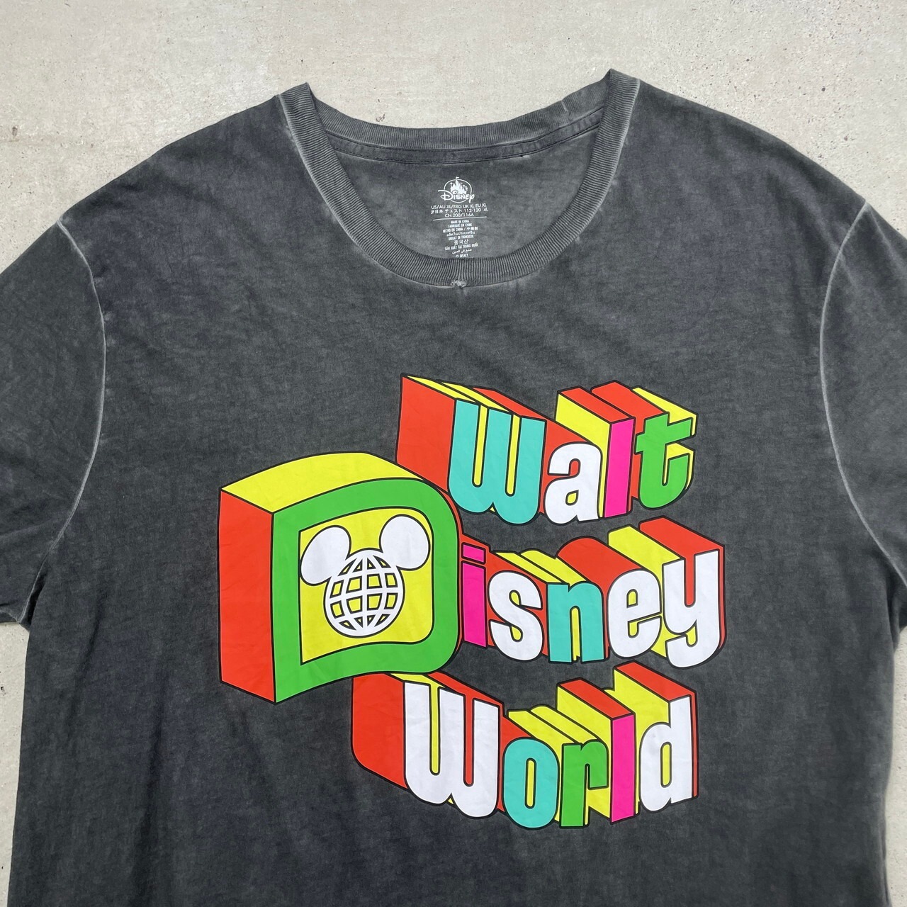 Walt Disney World ウォルトディズニーワールド ロゴプリントTシャツ 