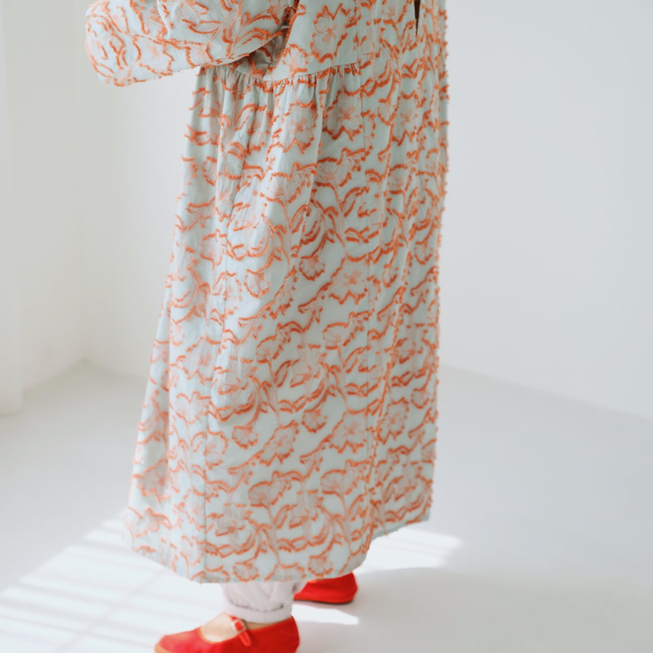 dookkara 2wayカットワークワンピース羽織 | dookkara