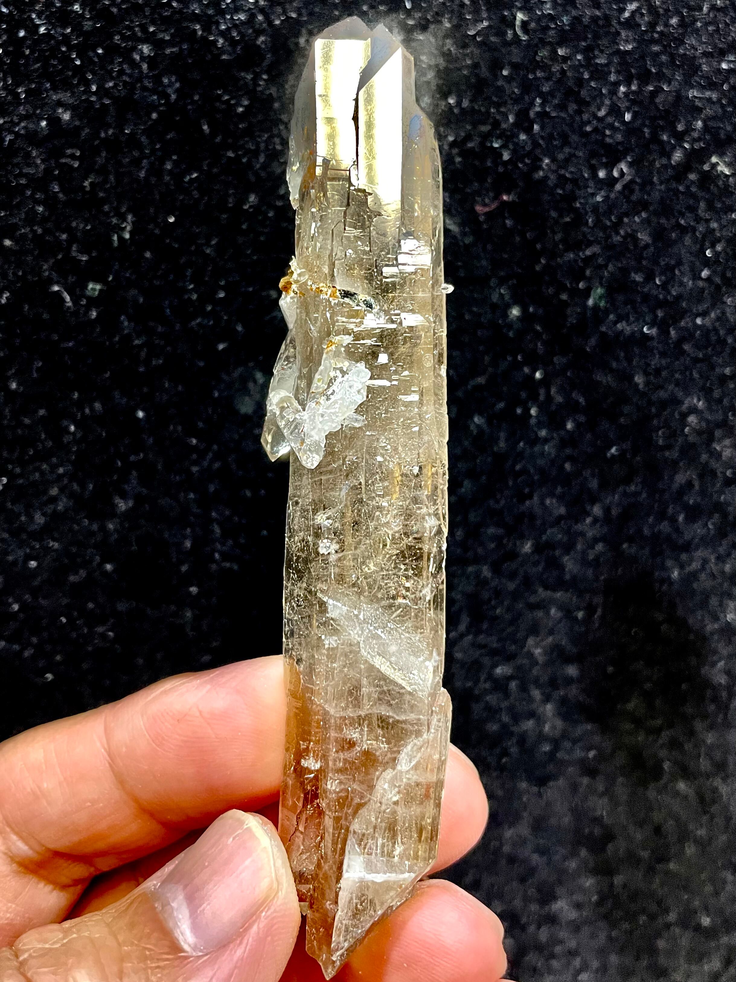 10) 美品!マラウイ産スモーキー・クオーツDTクラスター