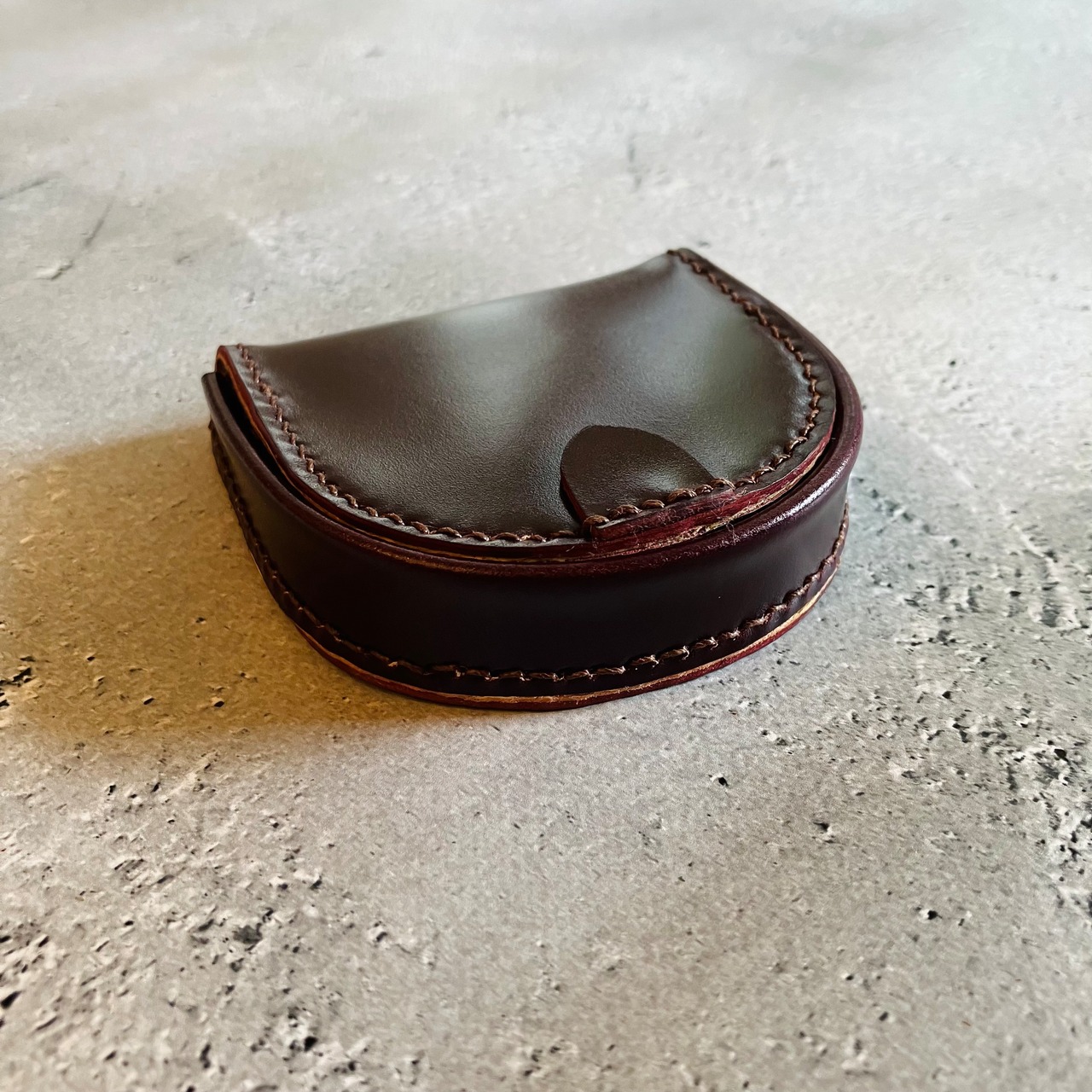 [限定]【COINCASE】馬蹄型小銭入れ コードバン　レーデルオガワ