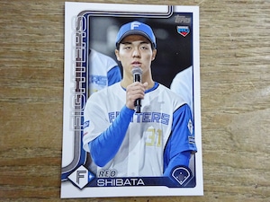 柴田獅子 ＲＣ 2025 TOPPS NPB ベースボールカード