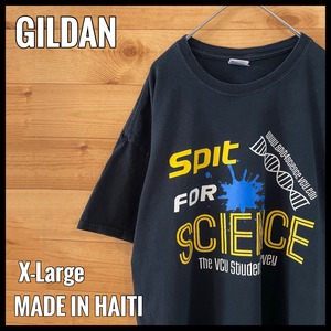 【GILDAN】 プリント Tシャツ ロゴ XL オーバーサイズ ギルダン US古着 アメリカ古着