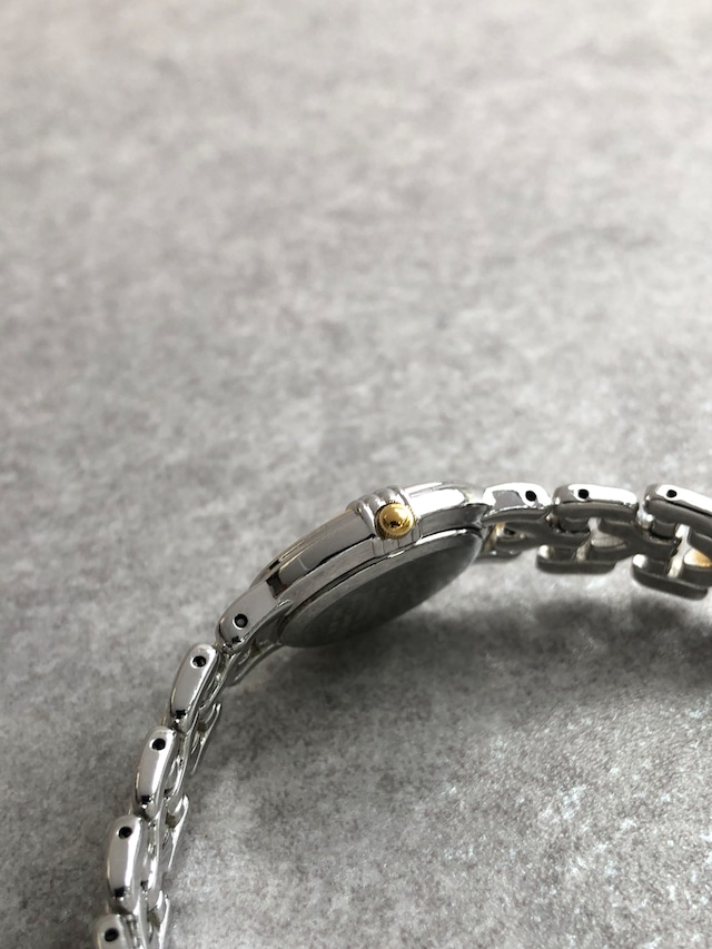 Yves Saint Laurent イヴ・サンローラン 腕時計 ゴールド×シルバー YSL 5430-F43089 vintage ヴィンテージ オールド vvmgf8