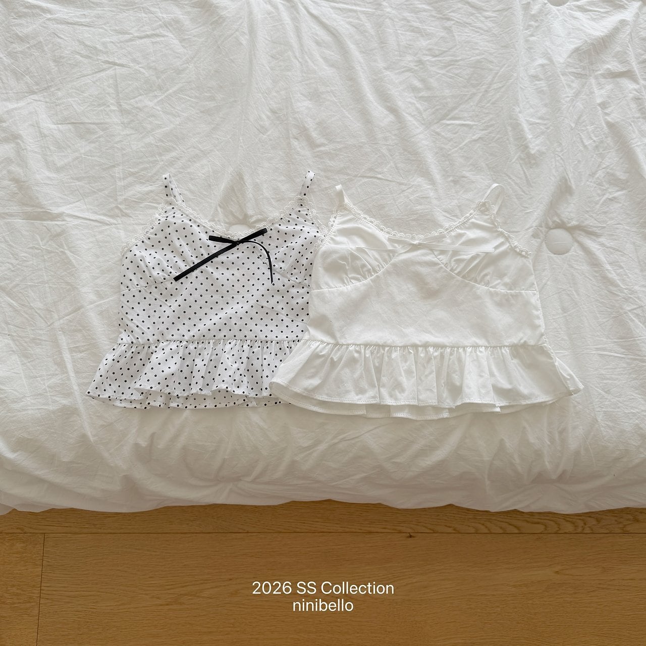 【6/18〆予約】<ninibello> Labian tank top blouse