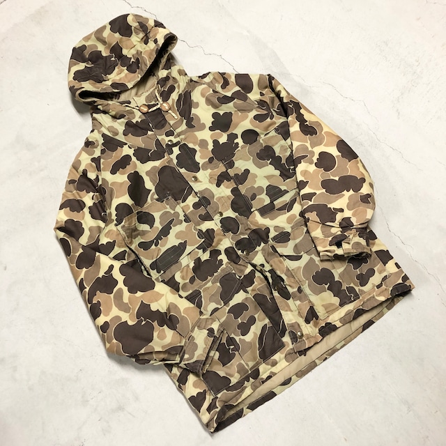 ⊕1980'S COLUMBIA DUCK HUNTER CAMO PARKA