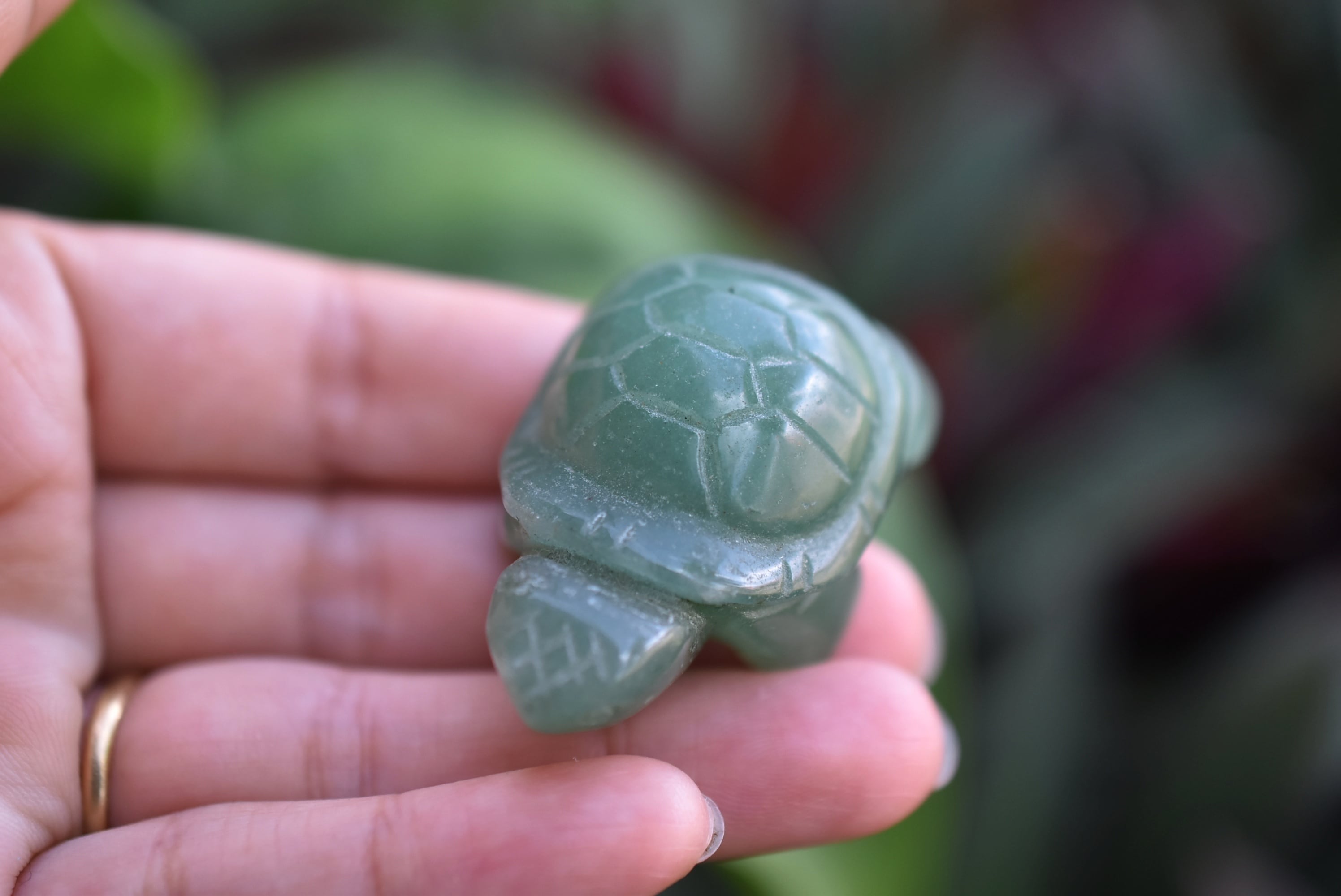 ハンドメイド 置物 Jede 亀☆ミャンマー翡翠 s722 | Funky garuda