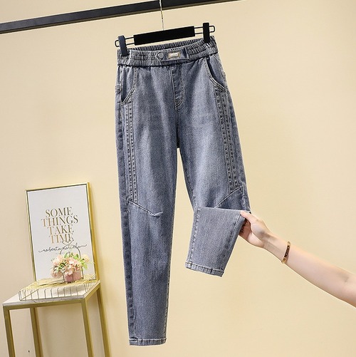 【大きいサイズXL-5XL】【秋冬新作】ファッションジーンズ#schofh-280997