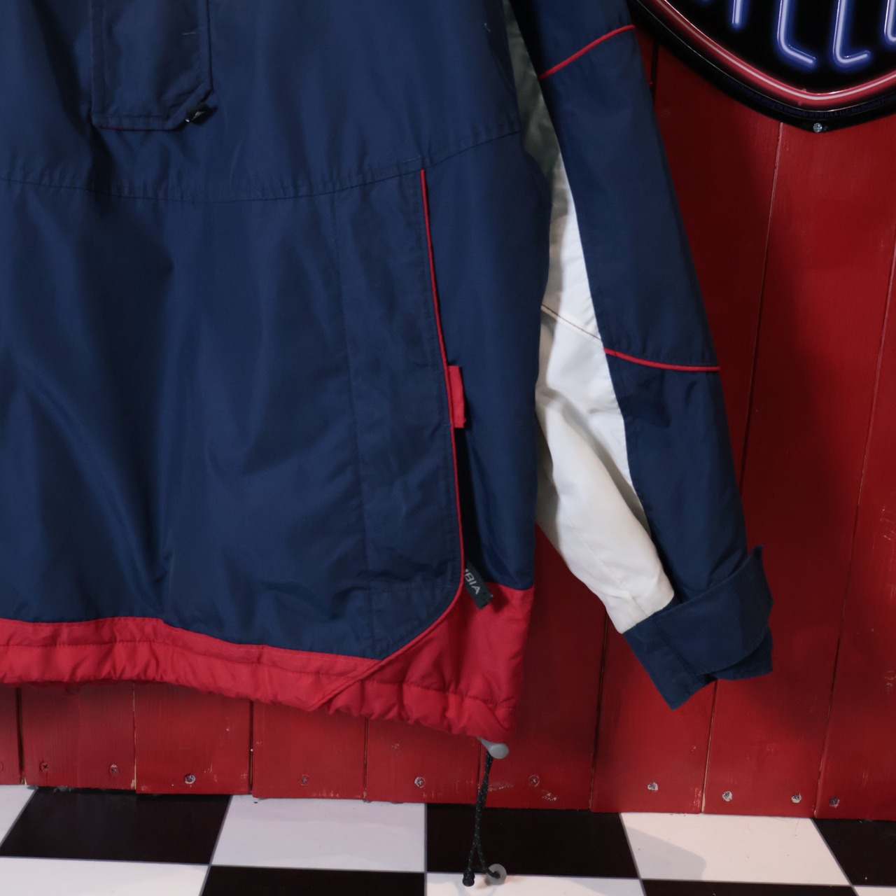 00s Columbia ナイロンアノラックパーカー　ネイビー　コロンビア　アウトドア　M