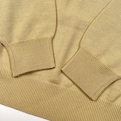 Crocodile クロコダイル Vネック ニット セーター サイズ LL /メンズ/ベージュ系