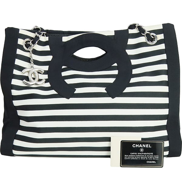 Used CHANEL シャネル チェーントートバッグ クルーズライン