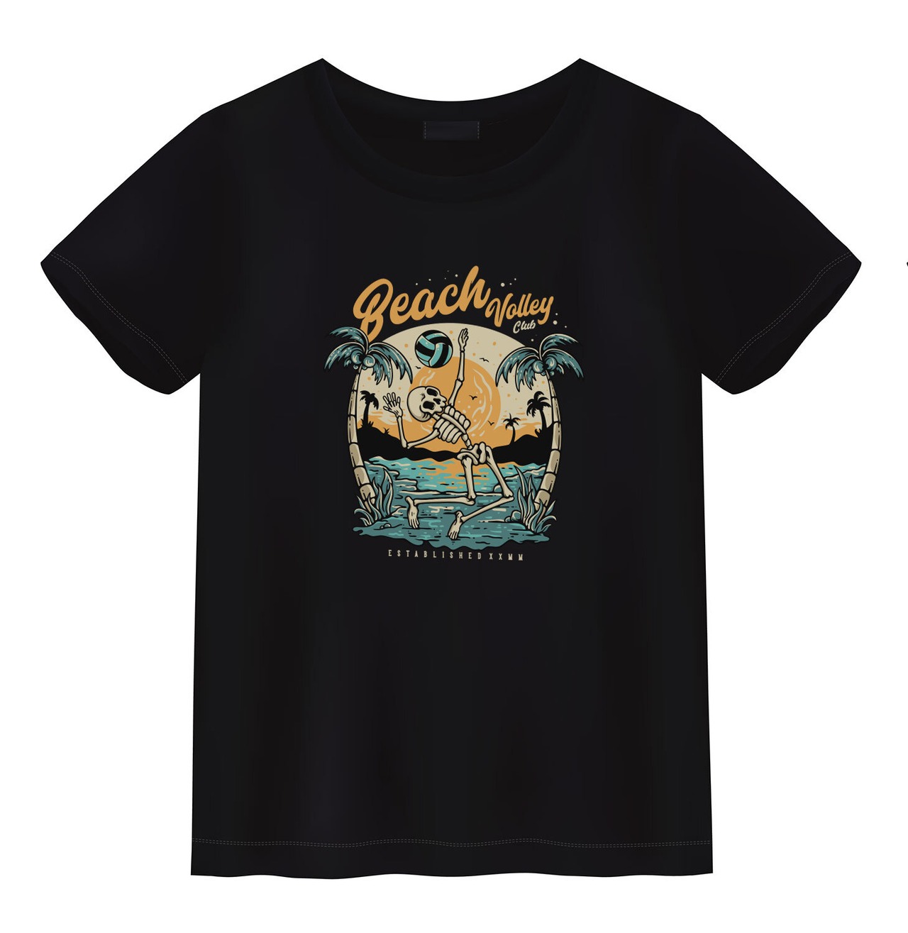 Scull Beach Volley T-shirts