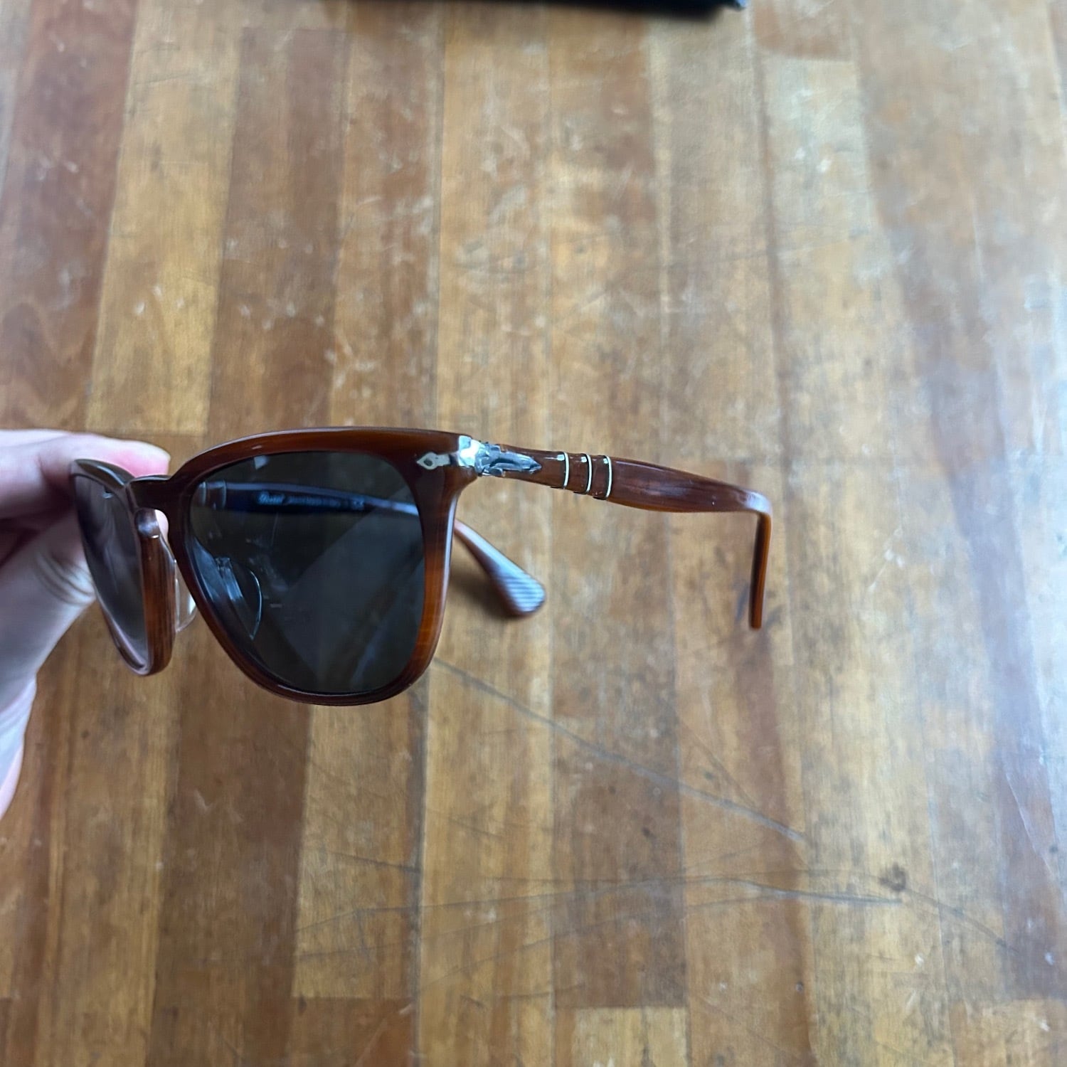 ビンテージサングラス44mm アメリカ製　代官山　RUMHOLEberuf Persol イタリア製 サングラス Italy [C2773] | 古着屋ベルエキップ