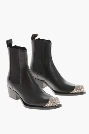 DIESEL ブーツ レザー・ラバー