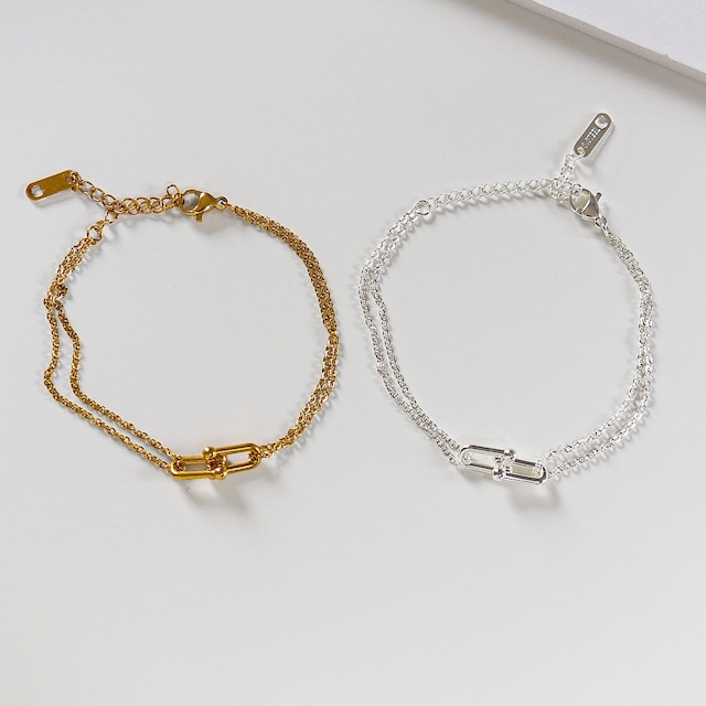 4/10(土)21時新作発売 stainless eternity bracelet