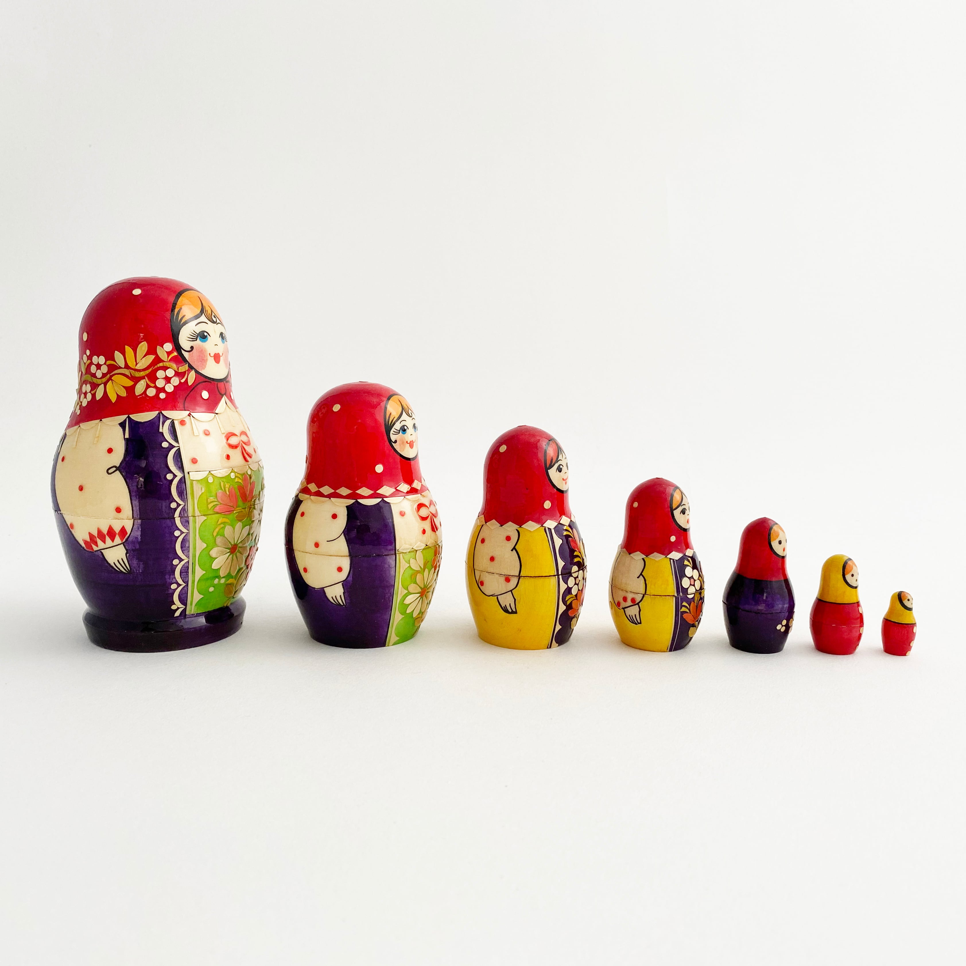 キーロフ麦わら/マトリョーシカ(7個組)