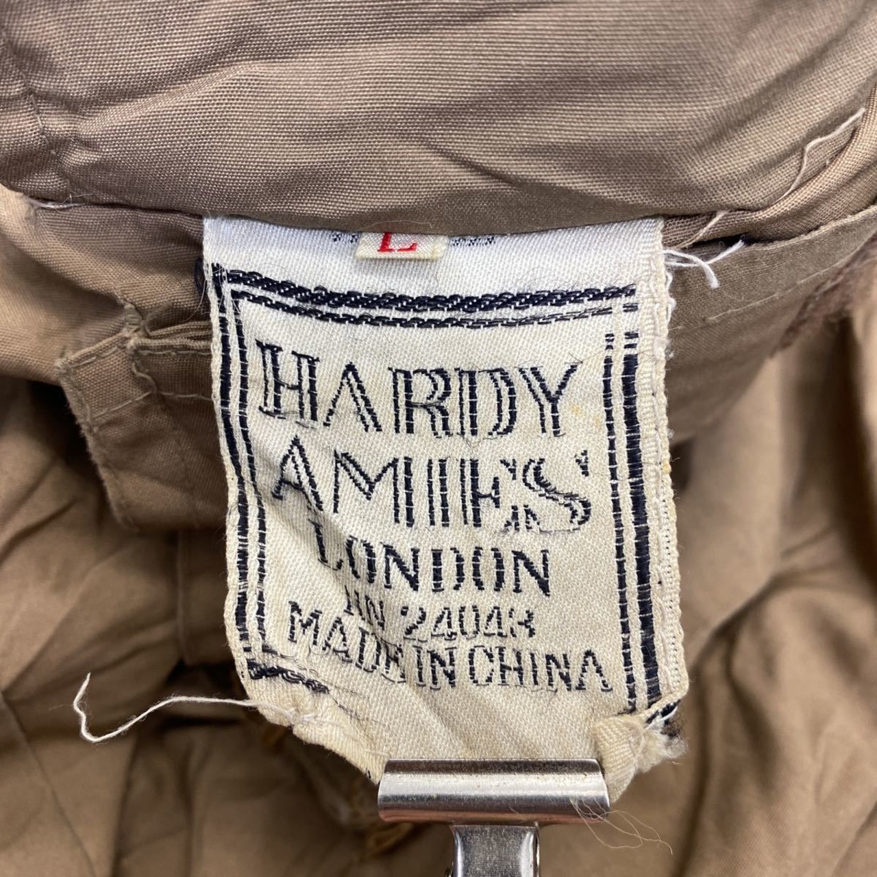 HARDY AMIES 中綿ジャケット Lサイズ ハーディエイミス リバーシブル 
