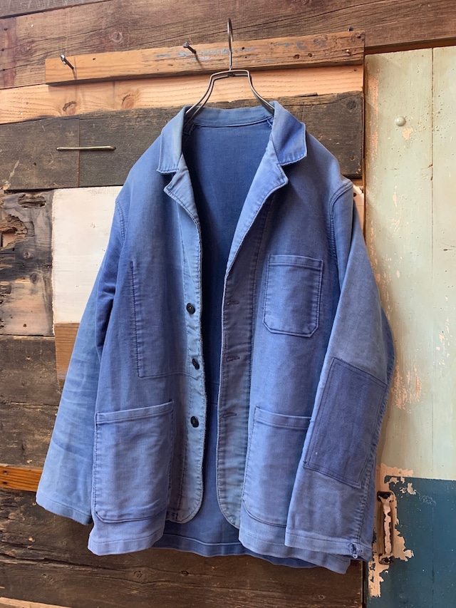 60's le laboureur moleskin work jacket