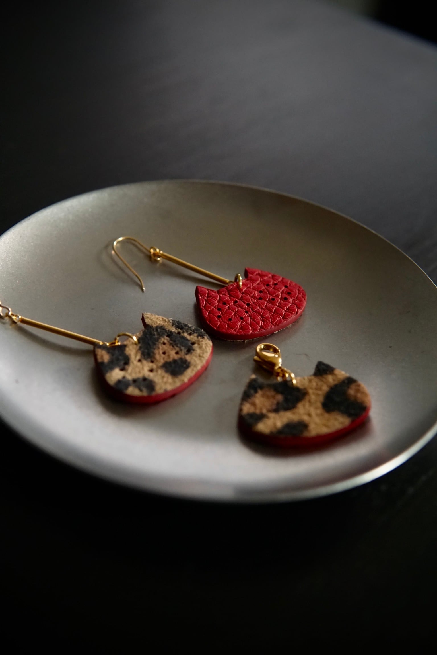 ミトオシのよいネコ（14kgfレギュラー LEOPARD：RED）